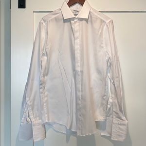 Calvin Klein dress shirt with lapel cover